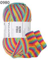 Novita Viola Raita Sockenwolle Farbe 980