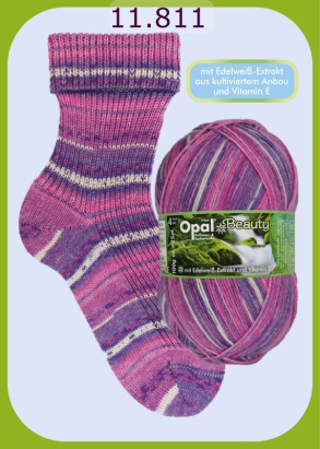 Opal Beauty Pure Energie Sockenwolle Farbe 811