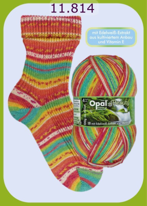 Opal Beauty Pure Energie Sockenwolle Farbe 814