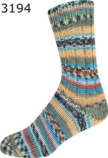 ONline Sockenwolle Supersocke 389 Alpin Farbe 194