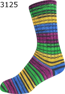 ONline Sockenwolle Supersocke Silk 379 Farbe 125
