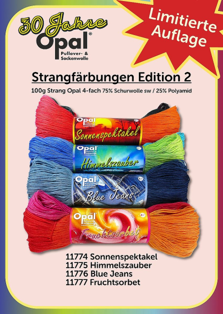 Opal 30 Jahre Jubil�umsedition Sockenwolle 2