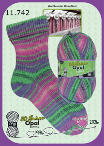 Opal 30 Jahre Sockenwolle Farbe 742