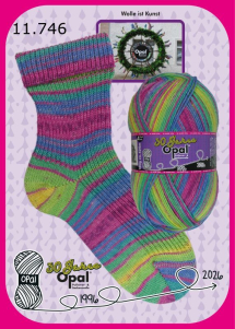 Opal 30 Jahre Sockenwolle Farbe 746