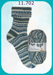 Opal Balloons Sockenwolle Farbe 702