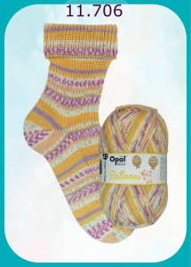 Opal Balloons Sockenwolle Farbe 706