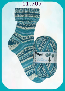 Opal Balloons Sockenwolle Farbe 707