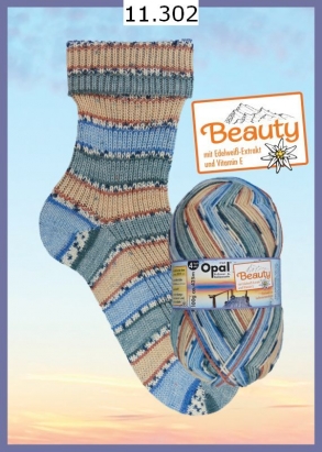 Opal Beauty Sockenwolle Farbe 302