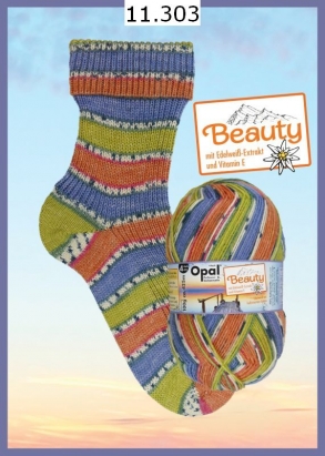 Opal Beauty Sockenwolle Farbe 303