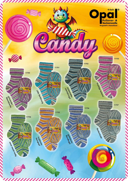 Opal Candy Sockenwolle