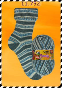 Opal Candy Sockenwolle Farbe 752