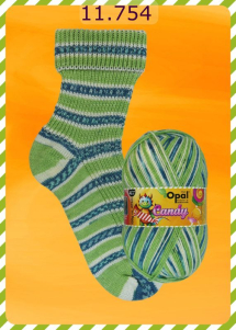Opal Candy Sockenwolle Farbe 754