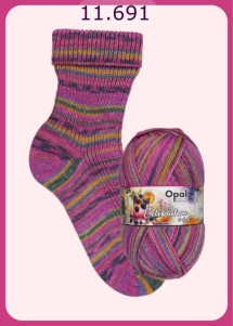 Opal Celebration Sockenwolle 6f Farbe 691