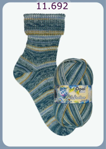 Opal Celebration Sockenwolle 6f Farbe 692