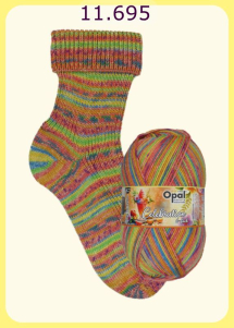Opal Celebration Sockenwolle 6f Farbe 695