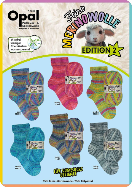 Opal Feine Merinowolle Edition 2