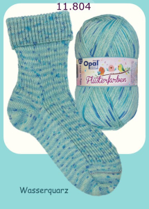 Opal Fl�sterfarben Sockenwolle Farbe 804