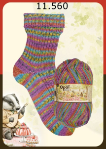 Opal Friendship Sockenwolle 6f Farbe 560