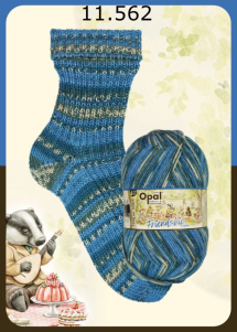 Opal Friendship Sockenwolle 6f Farbe 562