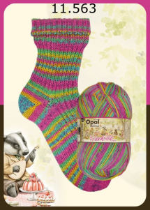 Opal Friendship Sockenwolle 6f Farbe 563