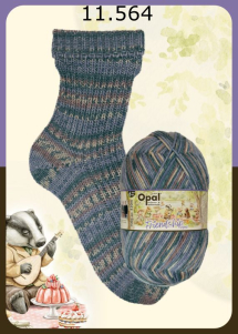 Opal Friendship Sockenwolle 6f Farbe 564