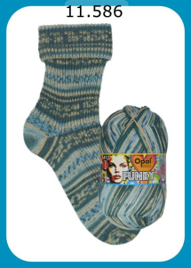 Opal Funky Sockenwolle Farbe 586