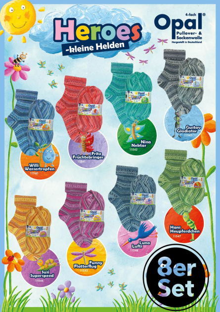 Opal Heroes im Set