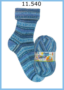 Opal Heroes Sockenwolle Farbe 540