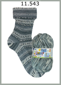 Opal Heroes Sockenwolle Farbe 543