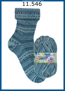 Opal Heroes Sockenwolle Farbe 546