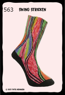 Opal Hundertwasser 4 Sockenwolle Farbe 9993