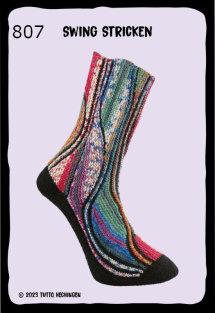 Opal Hundertwasser 4 Sockenwolle Farbe 9997