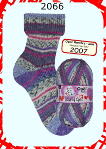 Opal Meisterwerke Sockenwolle Farbe 3