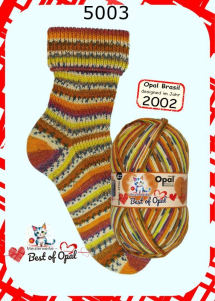 Opal Meisterwerke Sockenwolle Farbe 4