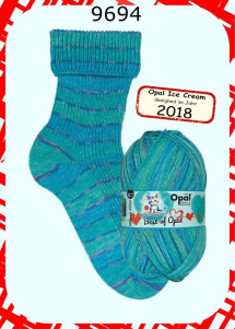 Opal Meisterwerke Sockenwolle Farbe 8