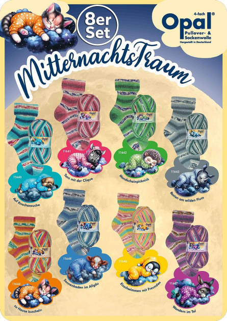 Opal Mitternachtstraum im Set