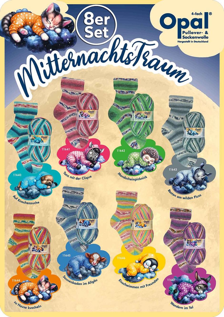 Opal Mitternachtstraum im Set Farbe 9999