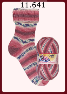 Opal Mitternachtstraum Sockenwolle Farbe 641