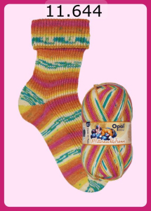 Opal Mitternachtstraum Sockenwolle Farbe 644