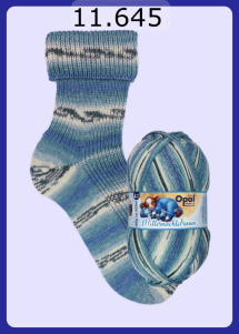 Opal Mitternachtstraum Sockenwolle Farbe 645