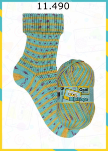 Opal MixTape Sockenwolle Farbe 490