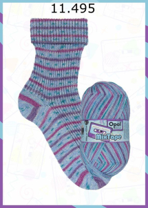 Opal MixTape Sockenwolle Farbe 495