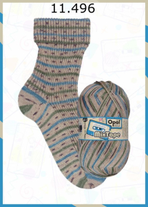 Opal MixTape Sockenwolle Farbe 496