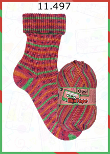 Opal MixTape Sockenwolle Farbe 497