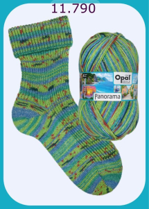 Opal Panorama Sockenwolle Farbe 790