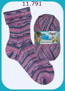 Opal Panorama Sockenwolle Farbe 791