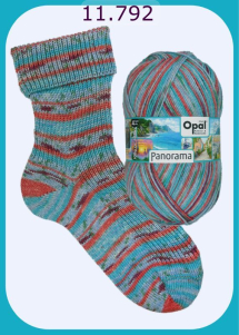 Opal Panorama Sockenwolle Farbe 792