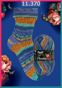 Opal Passion Sockenwolle Farbe 370