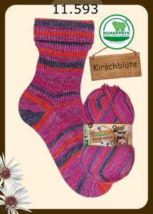 Opal Schafpate 17 Sockenwolle Farbe 593