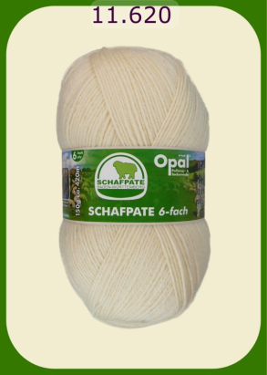 Opal Schafpate 6-fach Sockenwolle Farbe 866